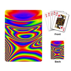 Rainbow Playing Cards Single Design (Rectangle)