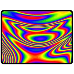 Rainbow Fleece Blanket (large)  by Sparkle