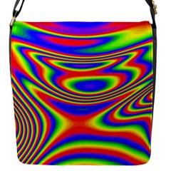 Rainbow Flap Closure Messenger Bag (S)