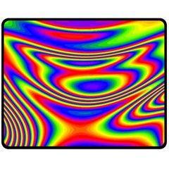 Rainbow Double Sided Fleece Blanket (Medium) 