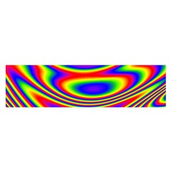 Rainbow Satin Scarf (Oblong)