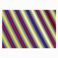 Colorful Strips Large Glasses Cloth by Sparkle