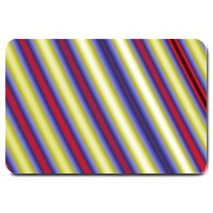 Colorful Strips Large Doormat  by Sparkle