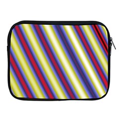 Colorful Strips Apple Ipad 2/3/4 Zipper Cases by Sparkle