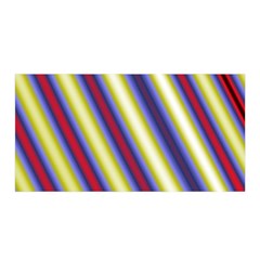 Colorful Strips Satin Wrap by Sparkle