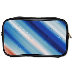 Violet Orange Toiletries Bag (one Side) by Sparkle