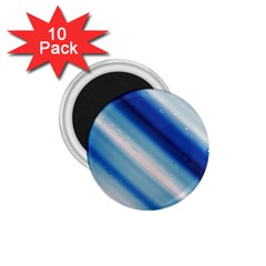 Blue White 1 75  Magnets (10 Pack)  by Sparkle