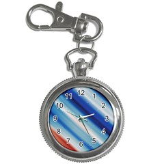 Blue White Key Chain Watches by Sparkle