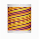 Rainbow Waves White Mugs Center