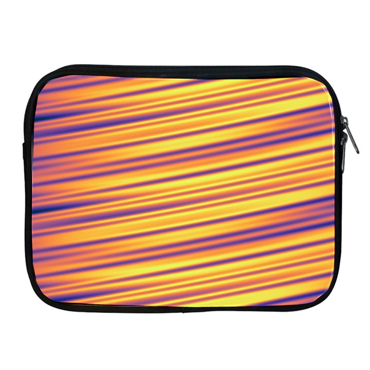 Rainbow Waves Apple iPad 2/3/4 Zipper Cases