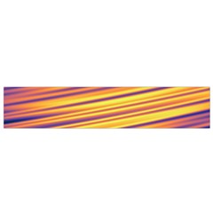 Rainbow Waves Small Flano Scarf by Sparkle