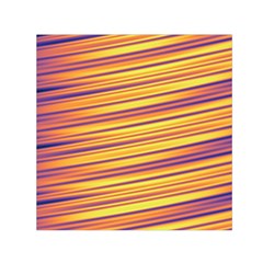 Rainbow Waves Small Satin Scarf (square) by Sparkle