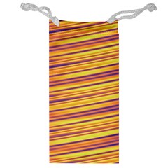 Colorful Strips Jewelry Bag