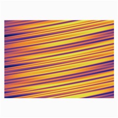 Colorful Strips Large Glasses Cloth (2 Sides) by Sparkle