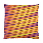 Colorful Strips Standard Cushion Case (Two Sides) Front