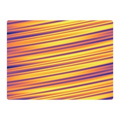 Colorful Strips Double Sided Flano Blanket (mini)  by Sparkle