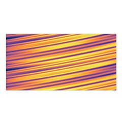 Colorful Strips Satin Shawl by Sparkle