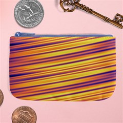 Colorful Strips Large Coin Purse