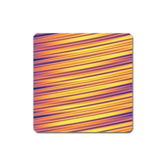 Strips Hole Square Magnet by Sparkle