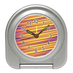 Strips Hole Travel Alarm Clock by Sparkle