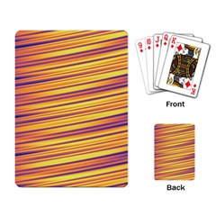 Strips Hole Playing Cards Single Design (rectangle) by Sparkle