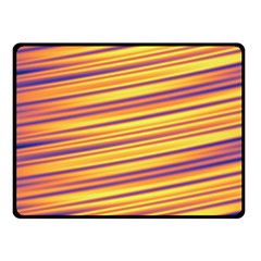 Strips Hole Fleece Blanket (small) by Sparkle