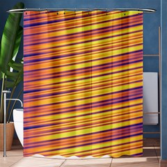 Strips Hole Shower Curtain 60  X 72  (medium)  by Sparkle