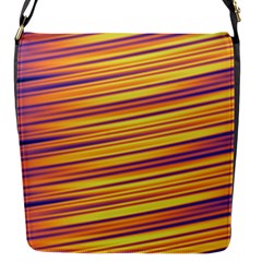 Strips Hole Flap Closure Messenger Bag (s) by Sparkle