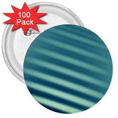 Blue Strips 3  Buttons (100 Pack)  by Sparkle