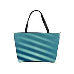 Blue Strips Classic Shoulder Handbag by Sparkle