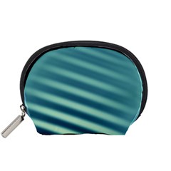 Blue Strips Accessory Pouch (small) by Sparkle