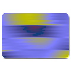 Blue Strips Large Doormat  by Sparkle