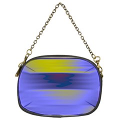 Blue Strips Chain Purse (two Sides) by Sparkle