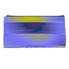 Blue Strips Pencil Case