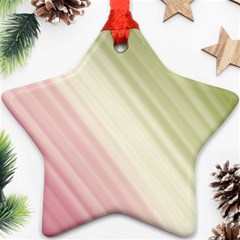 Pink Green Ornament (Star)