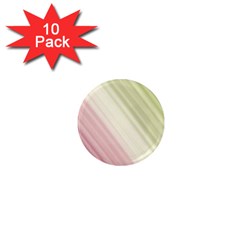 Pink Green 1  Mini Magnet (10 pack) 