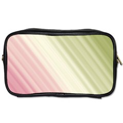 Pink Green Toiletries Bag (One Side)