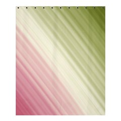 Pink Green Shower Curtain 60  X 72  (medium)  by Sparkle