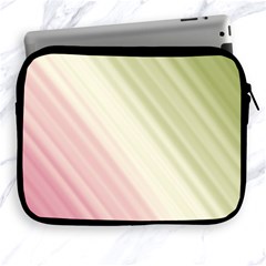 Pink Green Apple iPad 2/3/4 Zipper Cases