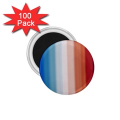 Blue,white Red 1 75  Magnets (100 Pack)  by Sparkle