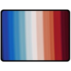 Blue,white Red Fleece Blanket (large)  by Sparkle