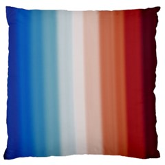 Blue,white Red Standard Flano Cushion Case (two Sides) by Sparkle