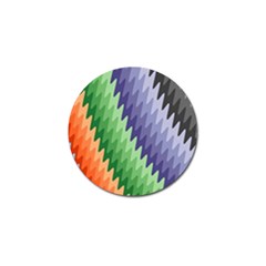 Zigzag Waves Golf Ball Marker (10 Pack) by Sparkle