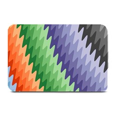 Zigzag Waves Plate Mats by Sparkle