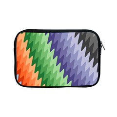 Zigzag Waves Apple Ipad Mini Zipper Cases by Sparkle