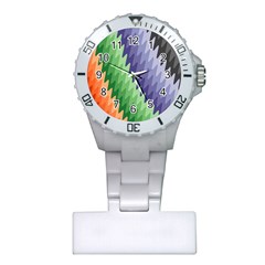 Zigzag Waves Plastic Nurses Watch by Sparkle