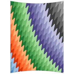 Zigzag Waves Back Support Cushion by Sparkle