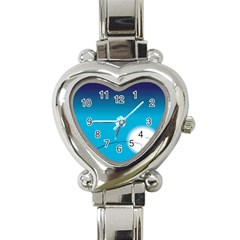 Fishing Heart Italian Charm Watch