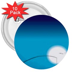 Fishing 3  Buttons (10 Pack)  by Sparkle