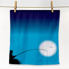 Fishing Face Towel by Sparkle